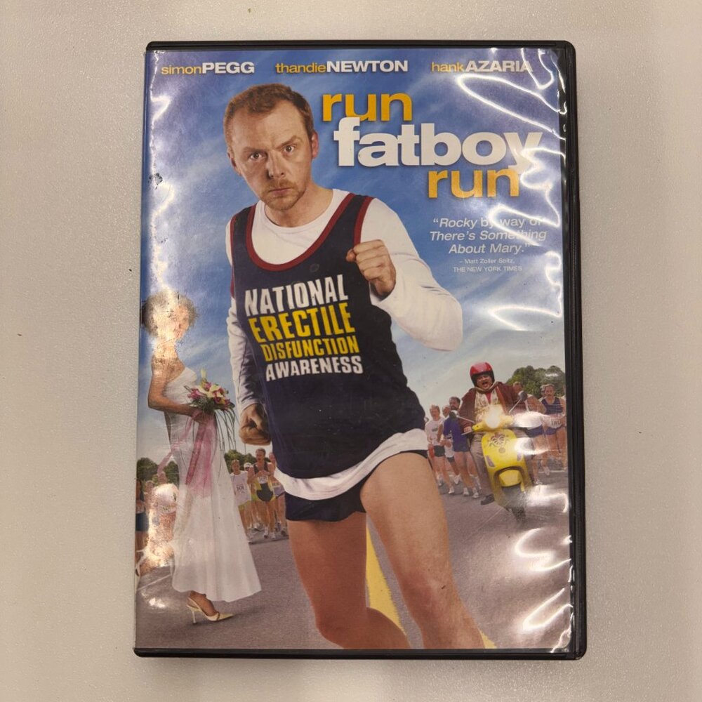 Run Fatboy Run [DVD] Disc Tested, Working
